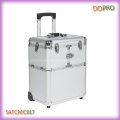 Silver Travel Makeup Luggage Train Case for Cosmetics (SATCMC017)